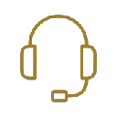 headphones-golden-icon